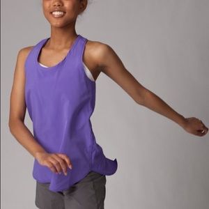 Purple Sun Sprinter Tank Ivivva Size 10